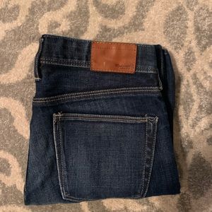 Madewell rail straight jeans 27 x 30